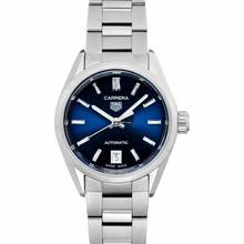Thumbnail von TAG Heuer Carrera Lady WBN2411.BA0621 - Carrera Automatic Blue Dial Stainless Steel Ladies Watch </h1>