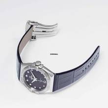 Thumbnail von Omega Constellation Quartz 123.13.35.60.60.001 - Constellation Quartz Purple Dial Stainless Steel Ladies Watch </h1>