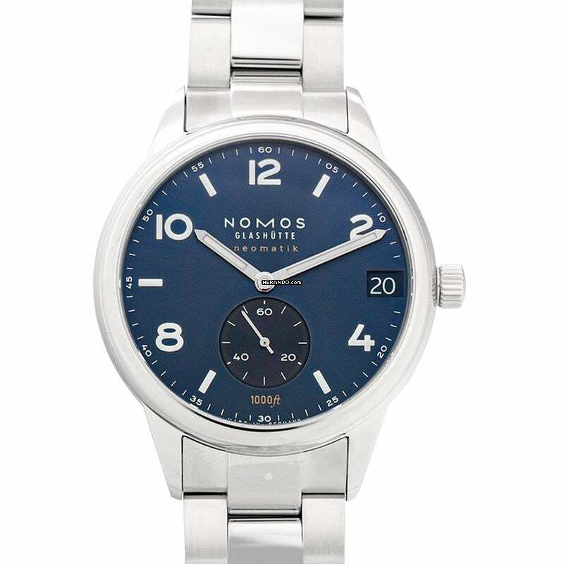  NOMOS Club 782 - Club Automatic Blue Dial Stainless Steel Men's Watch </h1> 