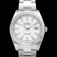 Thumbnail von Rolex Datejust 41 126334 - Datejust 41 Stainless Steel Fluted / Oyster / White </h1>