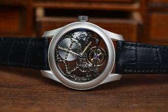 Thumbnail von Kees Engelbarts Argentium extremly skeleton Tourbillon Piece Unique
