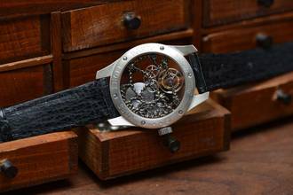 Thumbnail von Kees Engelbarts Argentium extremly skeleton Tourbillon Piece Unique