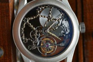 Thumbnail von Kees Engelbarts Argentium extremly skeleton Tourbillon Piece Unique