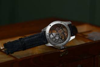 Thumbnail von Kees Engelbarts Argentium extremly skeleton Tourbillon Piece Unique