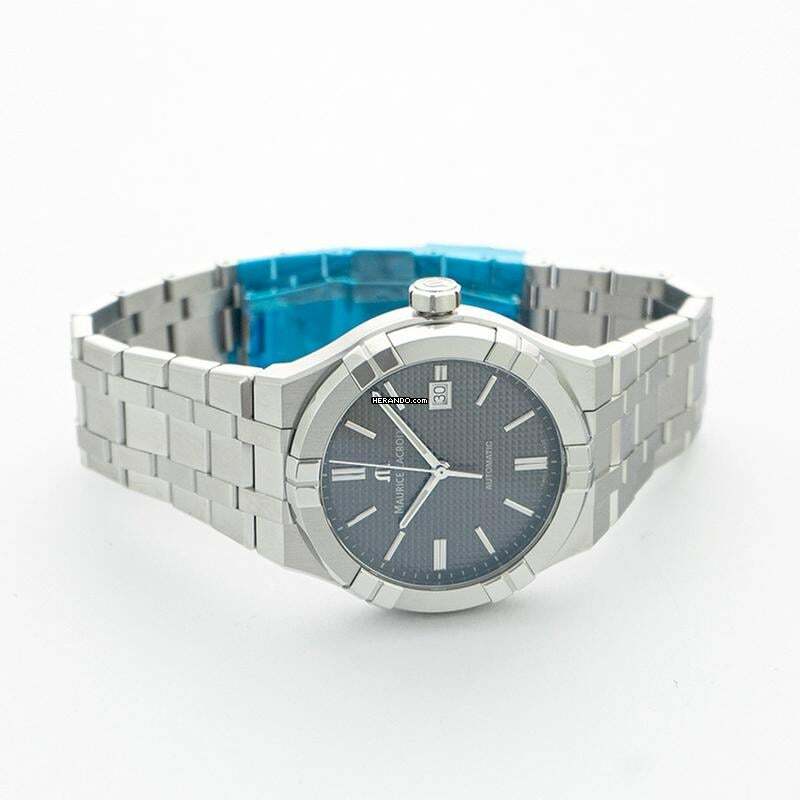 Thumbnail von Maurice Lacroix AIKON AI6008-SS002-230-1 - Aikon Automatic Grey Dial Stainless Steel Men's Watch </h1>