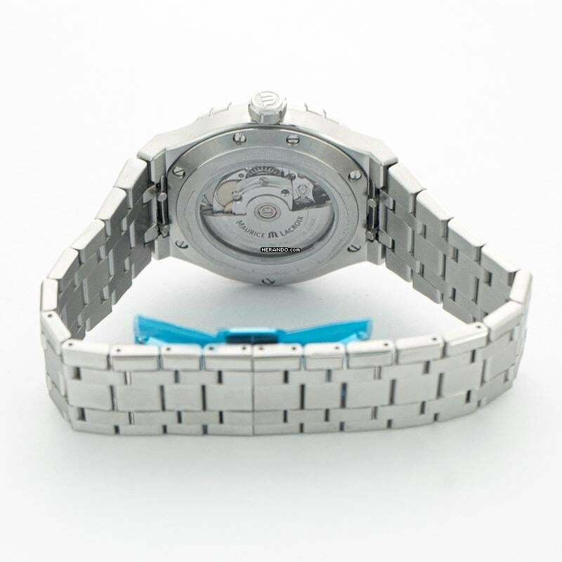 Thumbnail von Maurice Lacroix AIKON AI6008-SS002-230-1 - Aikon Automatic Grey Dial Stainless Steel Men's Watch </h1>