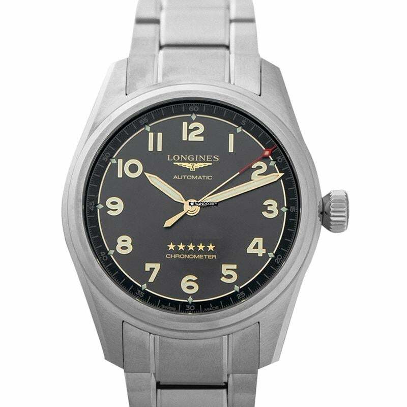  Longines Spirit L38111536 - Longines Spirit Automatic Grey Dial Titanium Men's Watch </h1> 