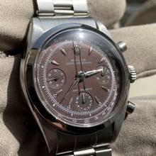 Thumbnail von Rolex Chronograph 6234 Pre-Daytona Chocolate dial Full Set 1960’s </h1>