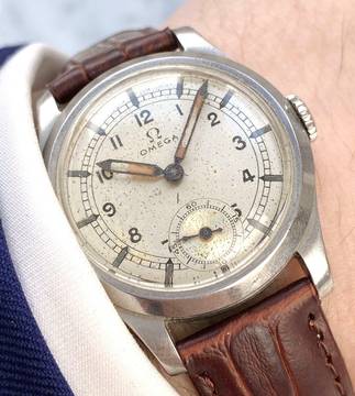  Sector Vintage Military 30mm Dial Omega Handwinding Radium Lume vintage 