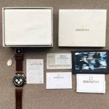 Thumbnail von Zenith El Primero Chronograph de Luca Vintage MK4 Chronograph FULL SET Automatik 021310400 021310400 </h1>