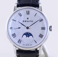 Thumbnail von Zenith Elite Ultra Thin Lady MOP Dial Moon Dresswatch Automatic 36mm new B+P
