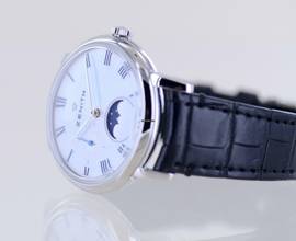 Thumbnail von Zenith Elite Ultra Thin Lady MOP Dial Moon Dresswatch Automatic 36mm new B+P