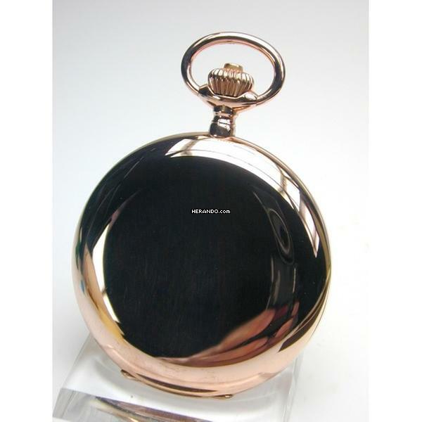 Thumbnail von IWC Pocket Watch Savonette Taschenuhr 585 von 1908