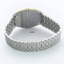 Thumbnail von Gucci YA163405 - 25H Quartz Gold-tone Dial Stainless Steel Unisex Watch </h1>