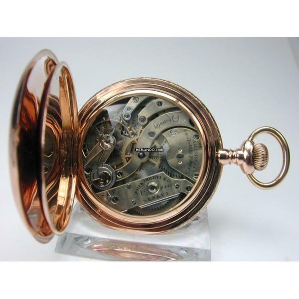 Thumbnail von Patek Philippe Gold-Savonette Taschenuhr Rarität von 1889