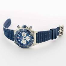 Thumbnail von Breitling AB0136161C1S1 - Super Automatic Blue Dial Stainless Steel Men's Watch </h1>