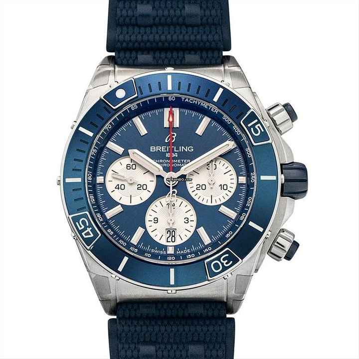  Breitling AB0136161C1S1 - Super Automatic Blue Dial Stainless Steel Men's Watch </h1> 