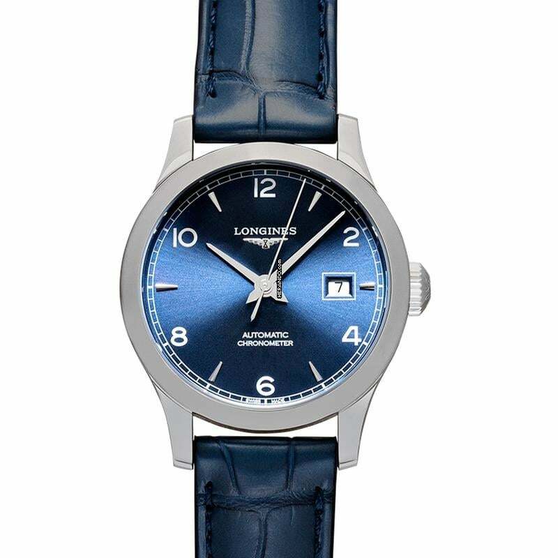  Longines Record L23214964 - Record Automatic Blue Dial Stainless Steel Ladies Watch </h1> 
