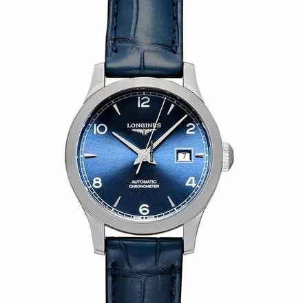  Longines Record L23214964 - Record Automatic Blue Dial Stainless Steel Ladies Watch </h1> 