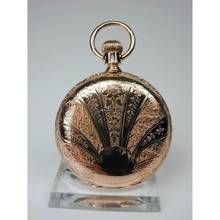 Thumbnail von Elgin Savonette Taschenuhr 14 kt. von ca. 1882