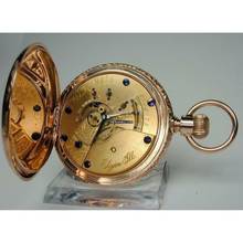 Thumbnail von Elgin Savonette Taschenuhr 14 kt. von ca. 1882