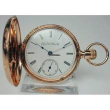 Thumbnail von Elgin Savonette Taschenuhr 14 kt. von ca. 1882