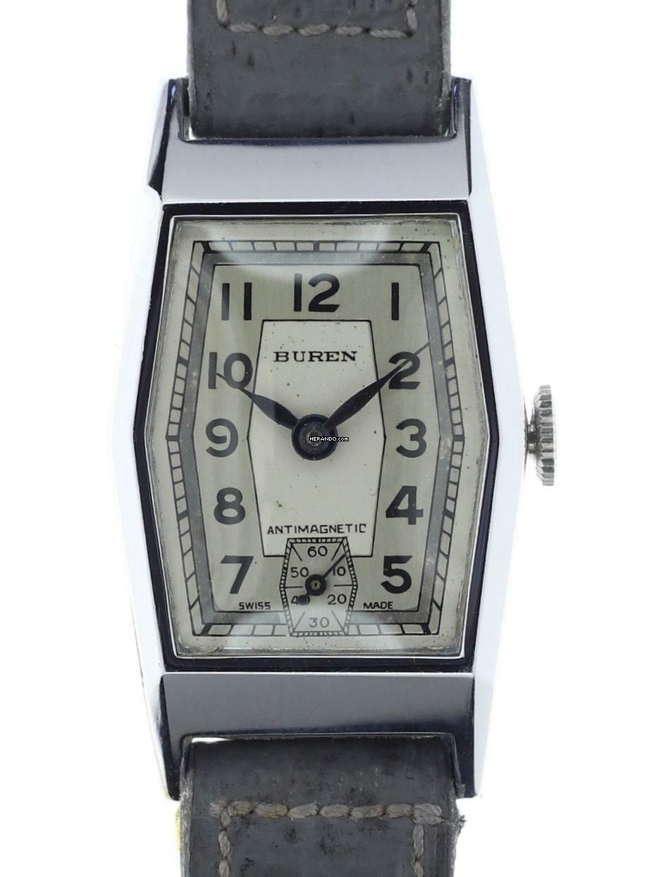 Buren Gents manual wind Grand Prix Wristwatch </h1>