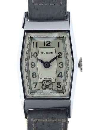  Buren Gents manual wind Grand Prix Wristwatch </h1> 