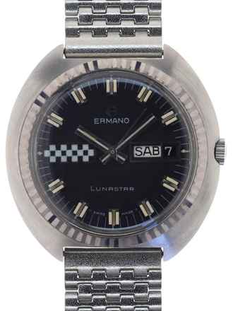  Ermano Gents Automatic Wristwatch Lunastar </h1> 