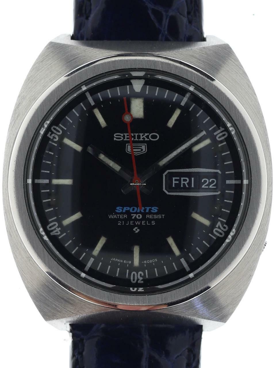  Seiko Gents automatic Wristwatch Sports Water 70 Resist </h1> 