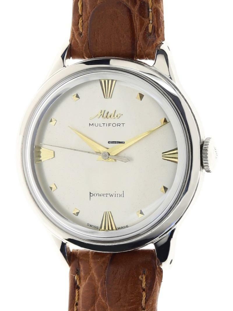 Thumbnail von Mido Multifort Gents Automatic Wristwatch Multifort Powerwind </h1>