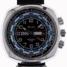Thumbnail von Relay oversized gents Worldtime Wristwatch Antichoc 2000 </h1>