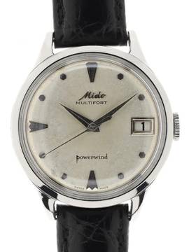  Mido Multifort Gents Automatic Wristwatch Multifort Powerwind </h1> 