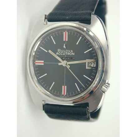  Bulova Accutron Stahl Herrenarmbanduhr ca. 1969 