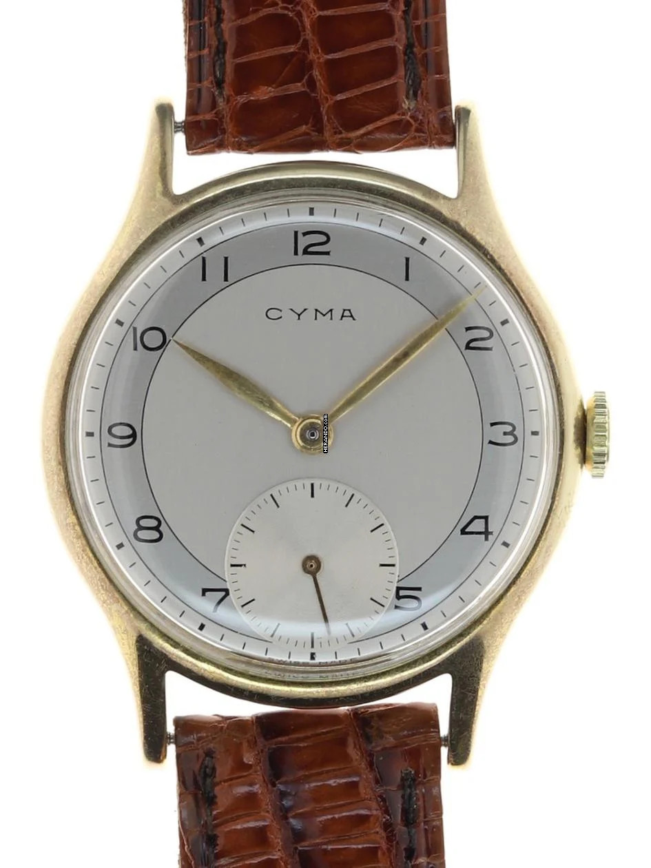  Cyma Gents classic oversized Wristwatch </h1> 