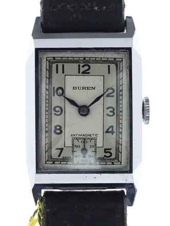  Buren Gents manual wind Antimagnetic Wristwatch </h1> 