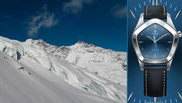 Thumbnail von Tzoumy Genève Kobaltblau Rhodinierte Sekunde (5-Jahre Garantie)