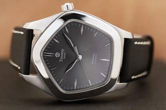 Thumbnail von Tzoumy Genève Anthrazit Rhodinierte Sekunde (5-Jahre Garantie)