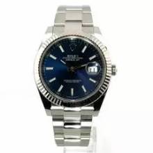 Thumbnail von Rolex Datejust 41 Ref. 126334 Edelstahl / Weißgold Blau Oyster-Band </h1>