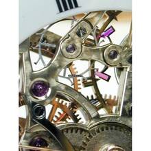 Thumbnail von Skelettierte offene Goldtaschenuhr von Mermod Freres