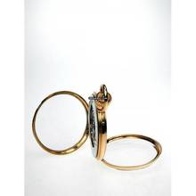 Thumbnail von Skelettierte offene Goldtaschenuhr von Mermod Freres