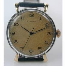 Thumbnail von Eterna Herrenarmbanduhr mit dem Charme der 40er Jahre