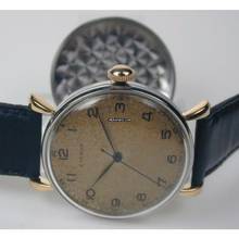 Thumbnail von Eterna Herrenarmbanduhr mit dem Charme der 40er Jahre