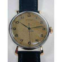 Thumbnail von Eterna Herrenarmbanduhr mit dem Charme der 40er Jahre