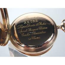 Thumbnail von Schweizer Savonette-Goldtaschenuhr Zodiac Le Locle