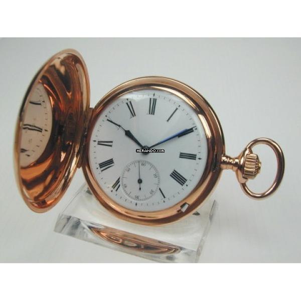 Thumbnail von A. Eppner Silberberg 585 Savonette Taschenuhr