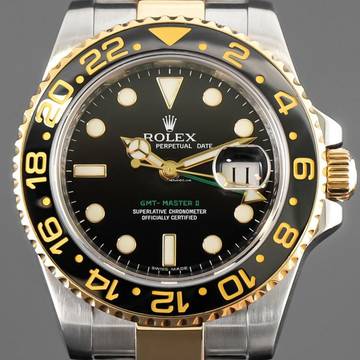  Rolex GMT-Master II Stahl/Gold LC EU 