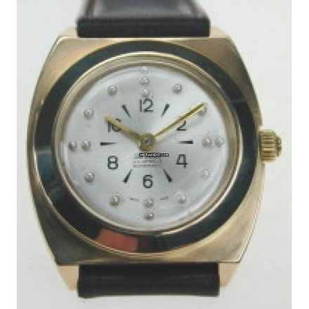  BLINDUHR MASSIV GOLD AUTOMATIK 