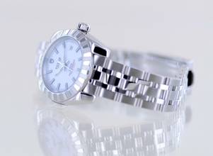 Thumbnail von Tudor Classic Date 28mm Lady White Dial Stahl selten Neu ungetragen