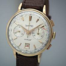 Thumbnail von Eberhard & Co. Contadat Chronograph Vintage RoséGold 18k/750 </h1>